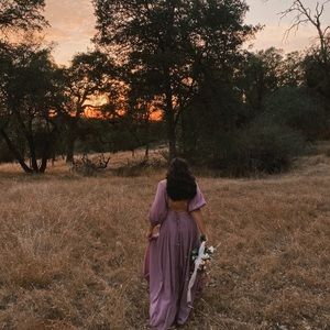 Free People Dress Mauve Colored